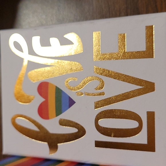 Love is love gay pride gnome earrings  Bellajack❤🧡💛💚 - Picture 3 of 3